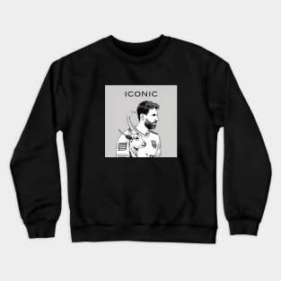 Iconic Leo Messi Futbol Soccer Gift Artwork Crewneck Sweatshirt